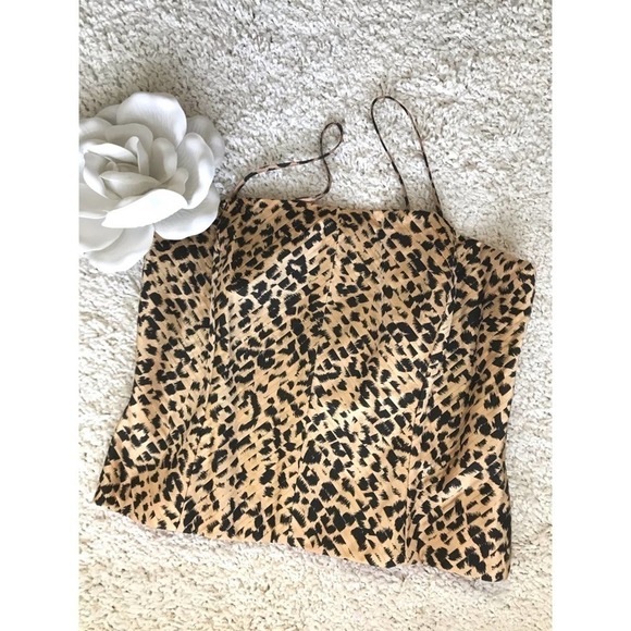 Lillie Rubin, leopard print top - Picture 3 of 3